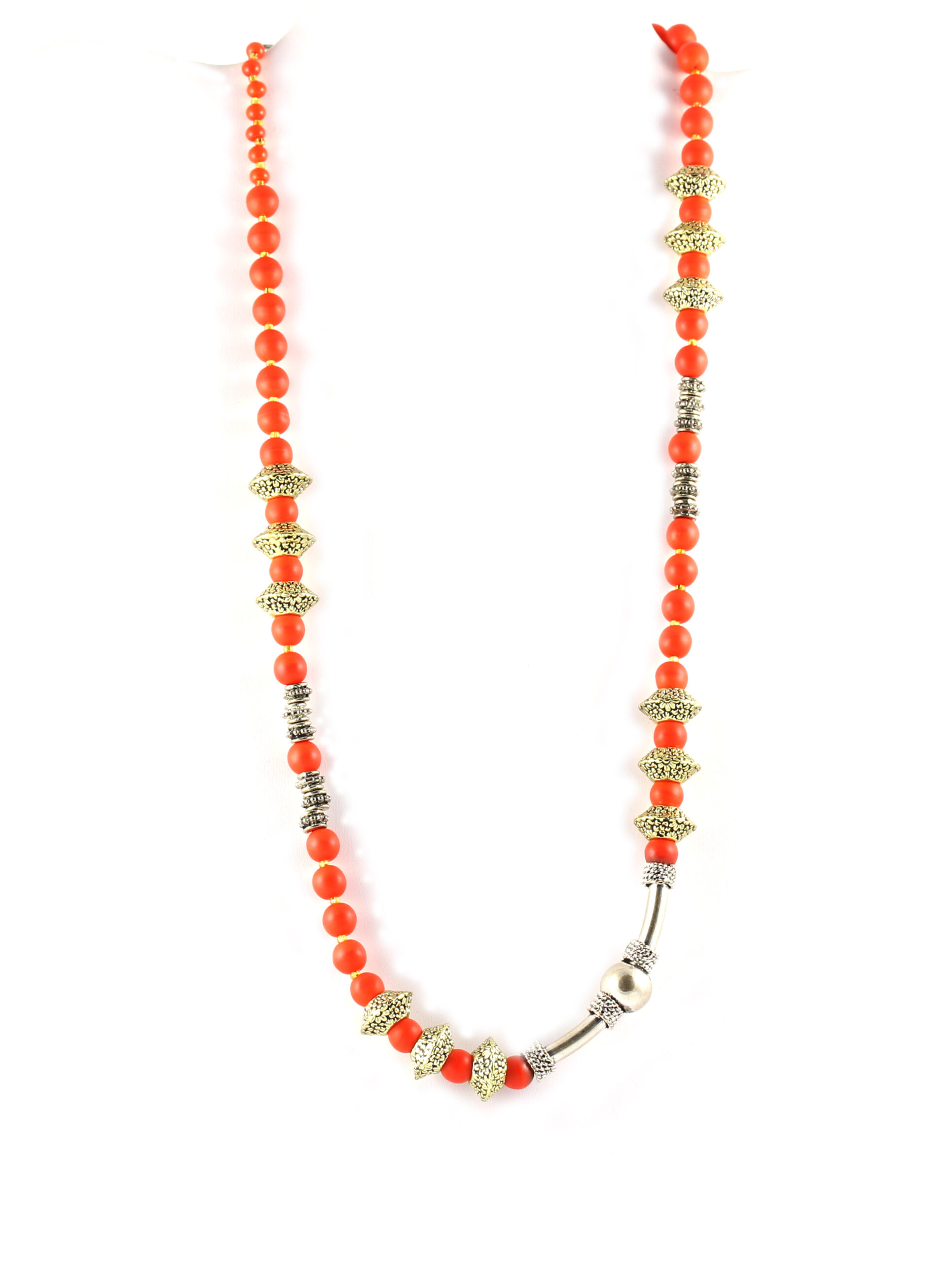 Red Necklace With A Difference, One of a Kind