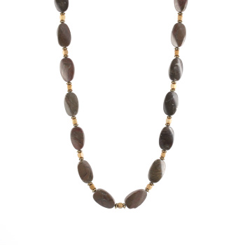 Chocolate Brown Jasper Necklace