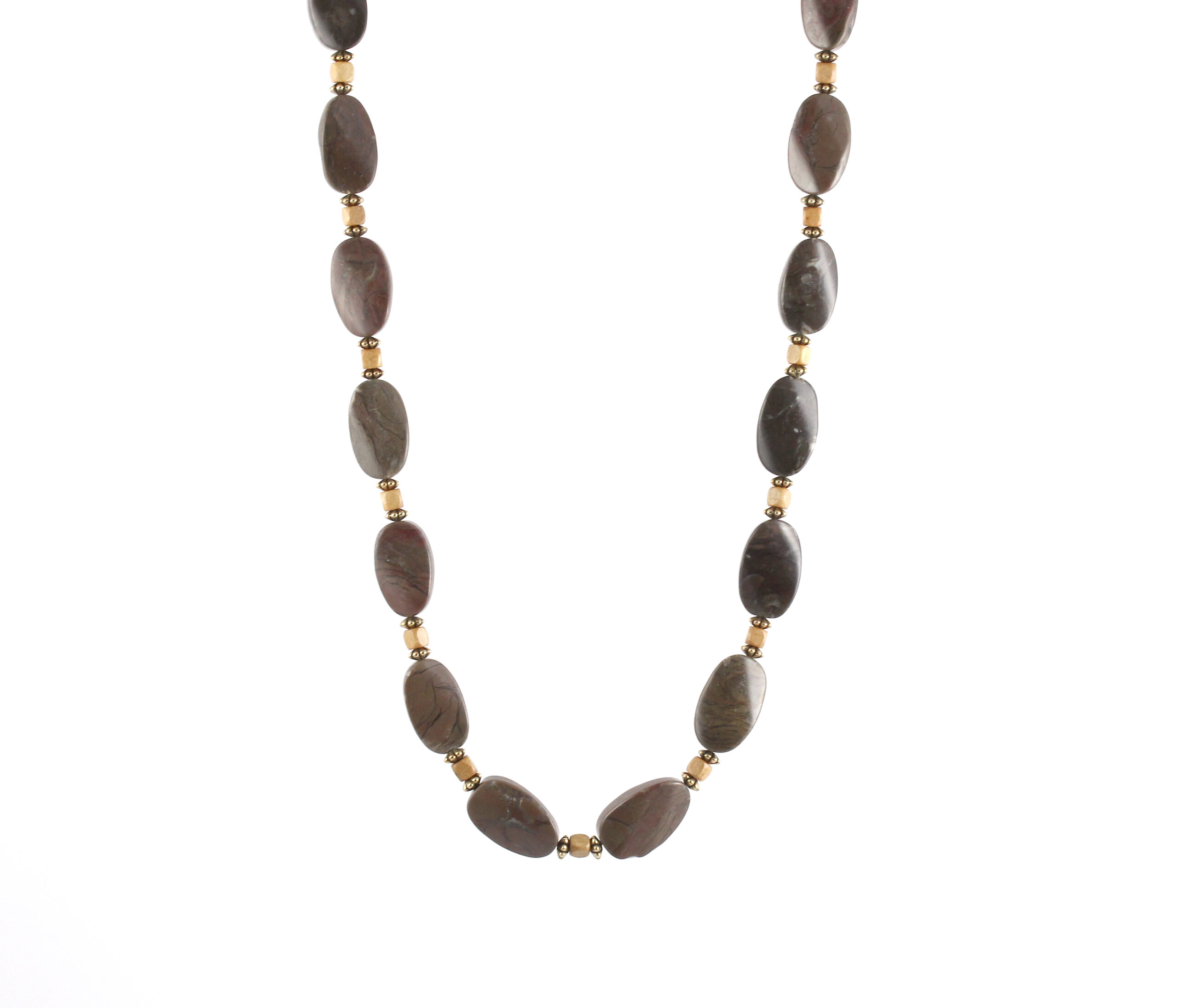 Chocolate Brown Jasper Necklace